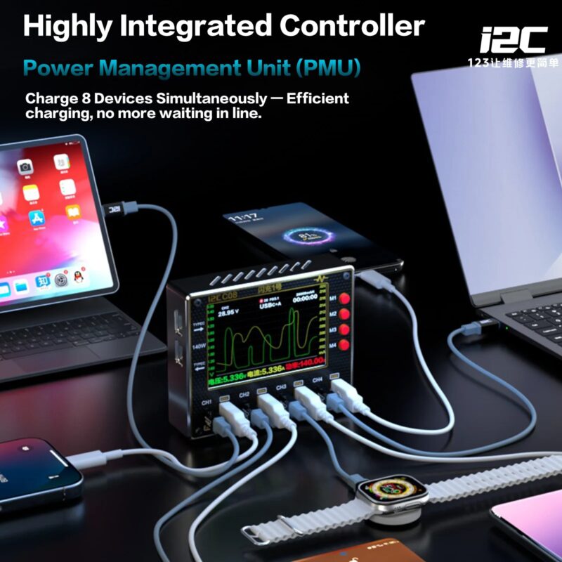 I2C C08 Flash Charger No.2 Ammeter 140W