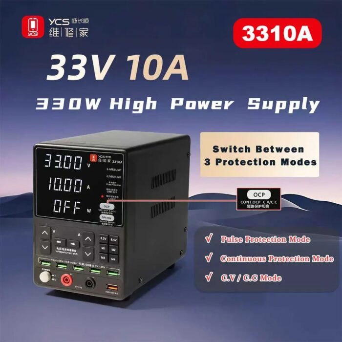 YCS 3310A 3V 10A 330W High Power Supply