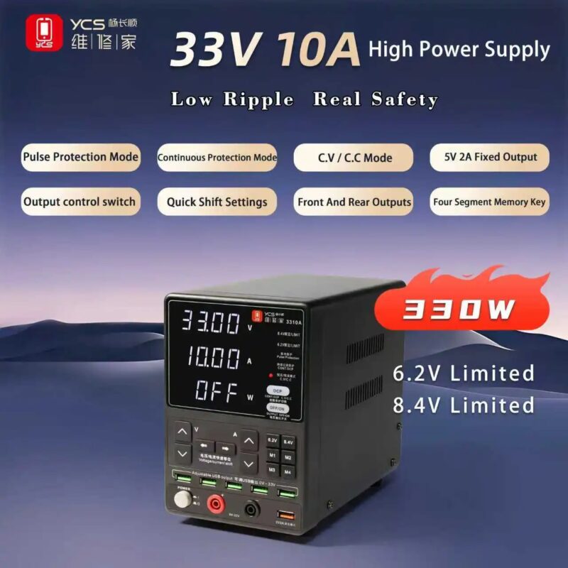 YCS 3310A 3V 10A 330W High Power Supply