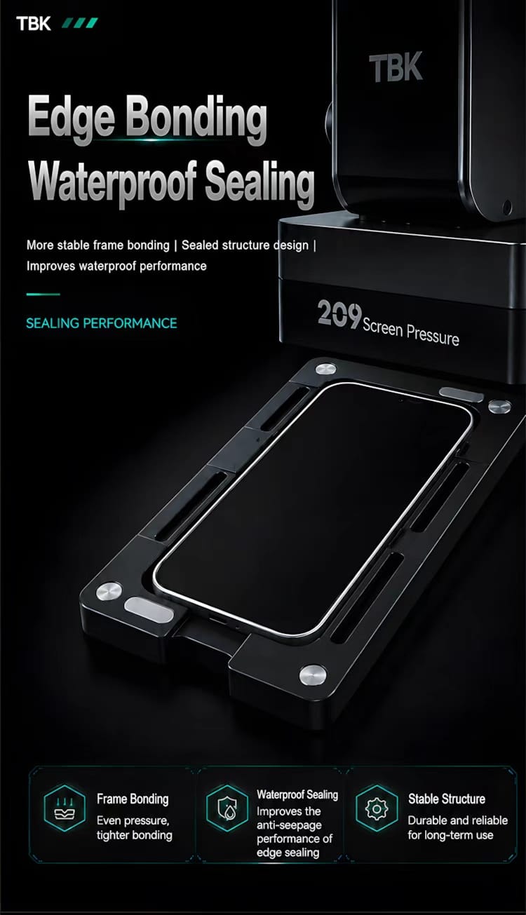 TBK-209 New professional pressure machine for phones